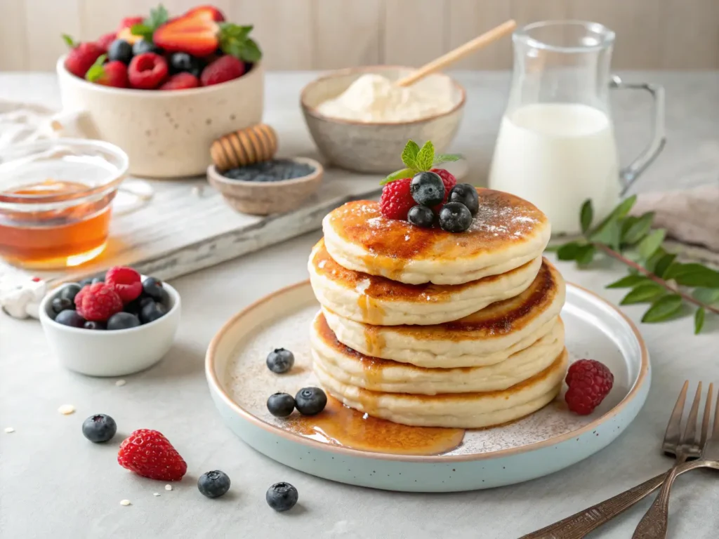 ow to make the best fluffy american pancakes in no 1