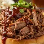 What is Pulled Beef?: A Comprehensive Guide to This Culinary Delight 8 Juicy and flavorful pulled beef ready for sandwiches, tacos, or any of your favorite dishes
