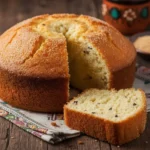 Quesadilla Salvadoreña: A Sweet Treat 8 A close-up photo of a freshly baked quesadilla salvadoreña.