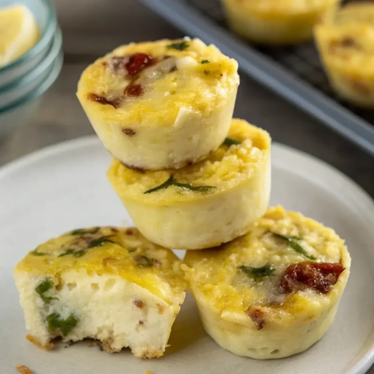 Starbucks Egg White Bites Recipe: A Protein-Packed Breakfast Delight 5 Overhead shot of starbucks egg white bites recipe