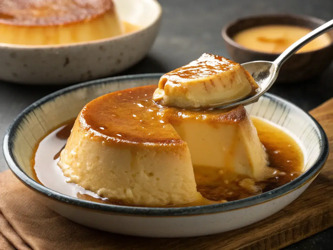 custardy French dessert NYT