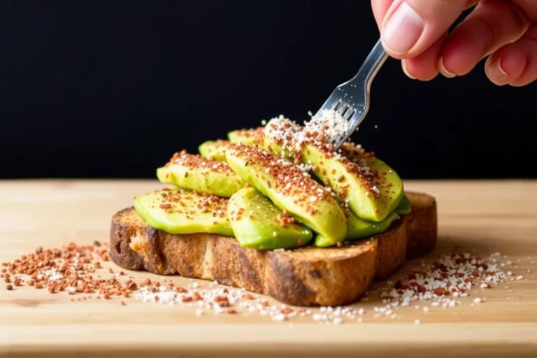 A variety of avocado toast seasoning ingredients in small bowls