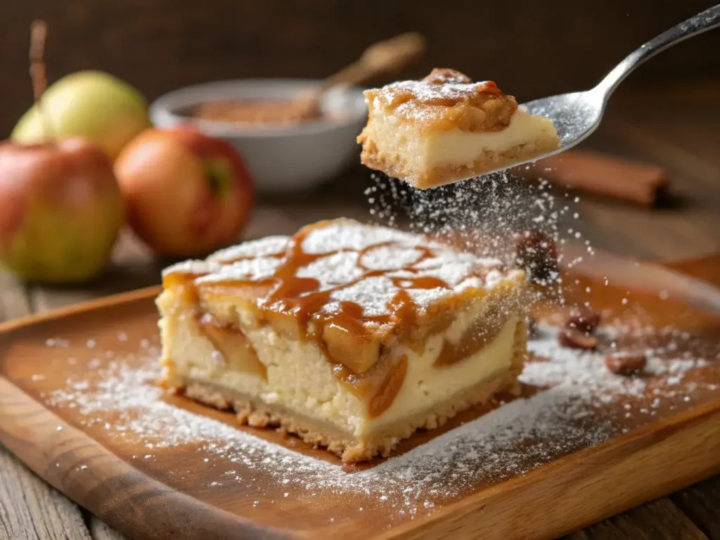 easiest apple caramel clafoutis