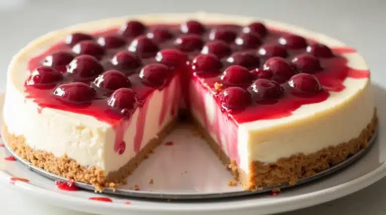 cherry cheesecake recipe no bake