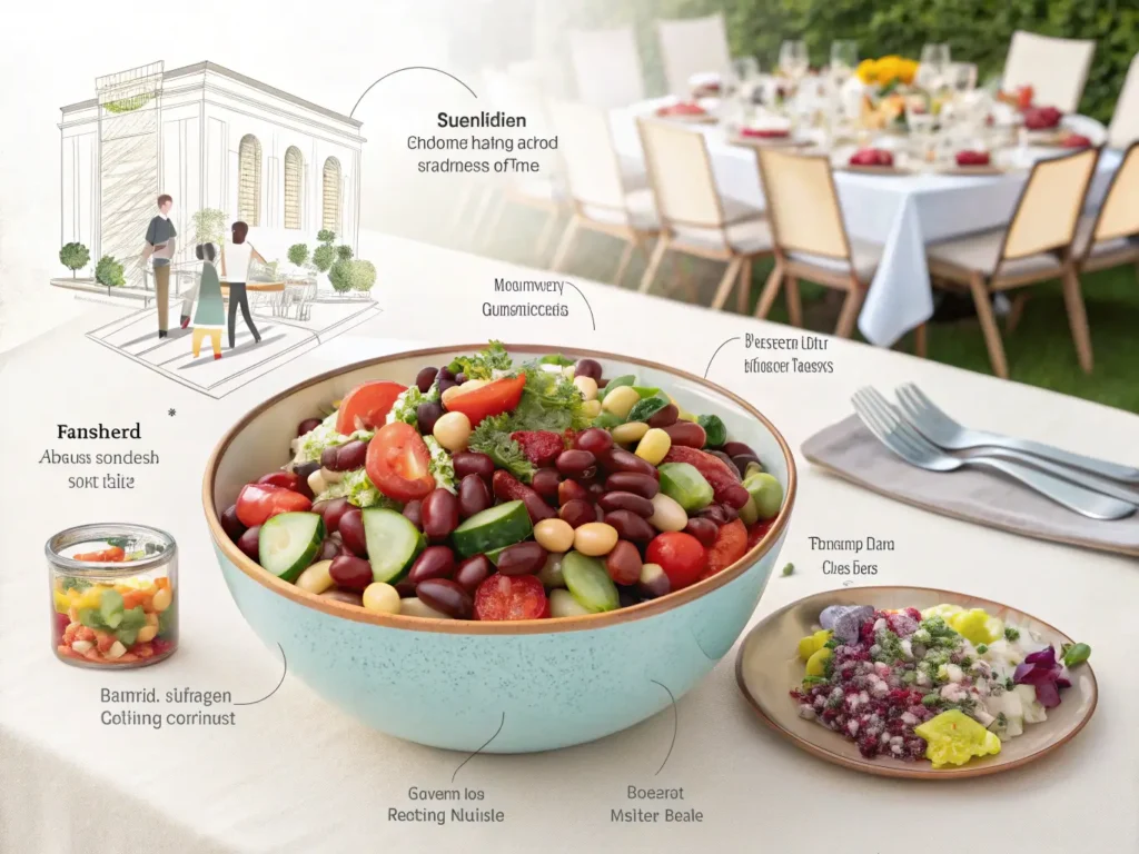 dense bean salad recipes fit comfortably into vari