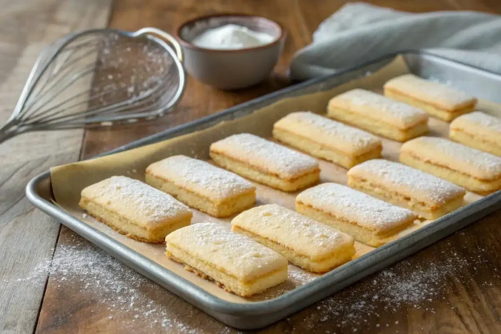 Flaky einkorn biscuits made with cream on a white plate