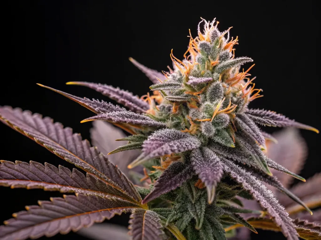 extreme macro photo gelato cake cannabis bud cov