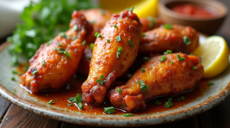 Brine chicken wings ready for cooking, displayed in a bowl