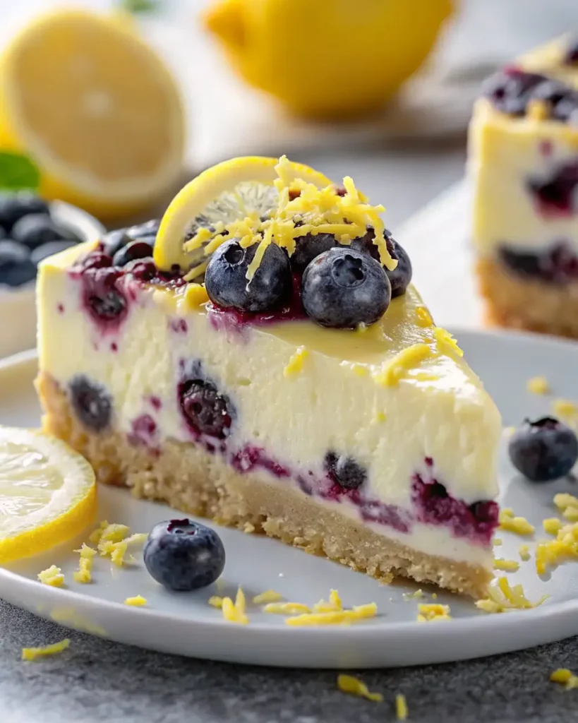Lemon Blueberry Cheesecake: A Refreshing Dessert Delight 6 lemon blueberry cheesecake bars 2025 09 20 180147 1