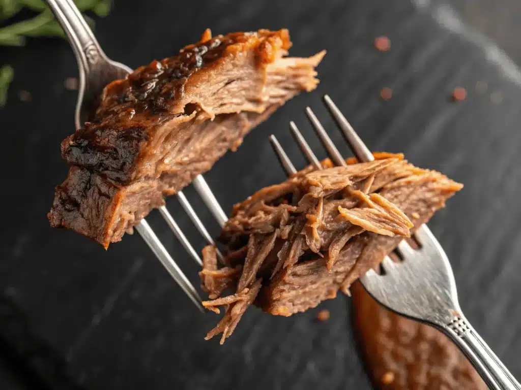 What is Pulled Beef?: A Comprehensive Guide to This Culinary Delight 11 macro photorealistic shot juicy pulled beef shre 1