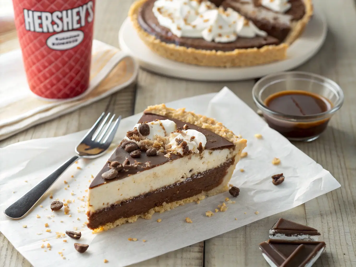 Burger King desserts selection.