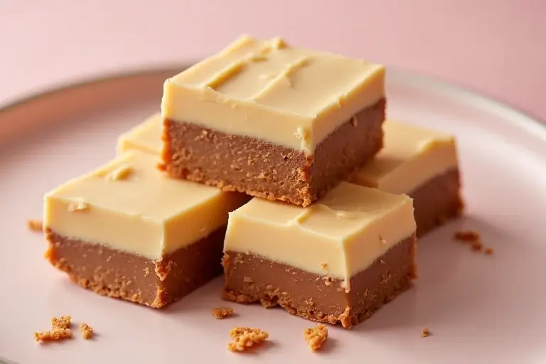 peanut butter and frosting fudge