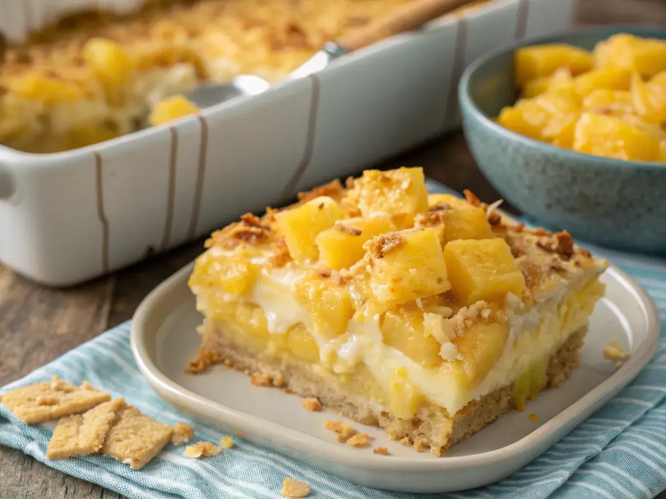Irresistible Pineapple Casserole Recipe – A Sweet & Savory Delight!