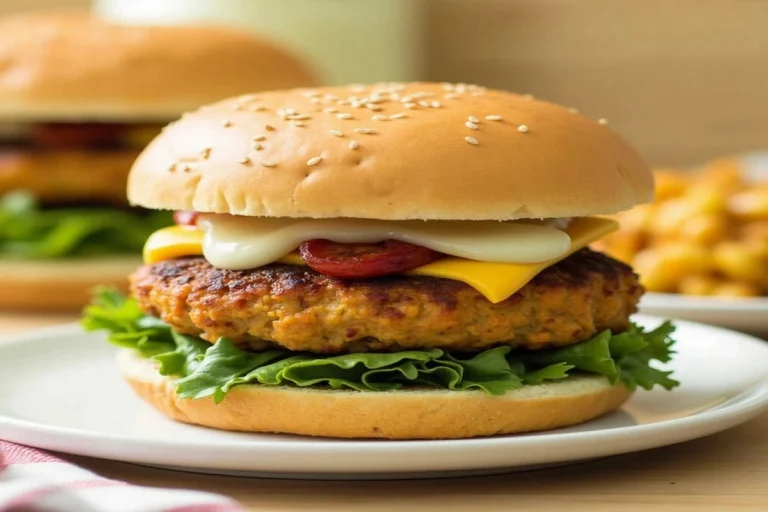 Chicken burgers with sun-dried tomato aioli: protein per serving