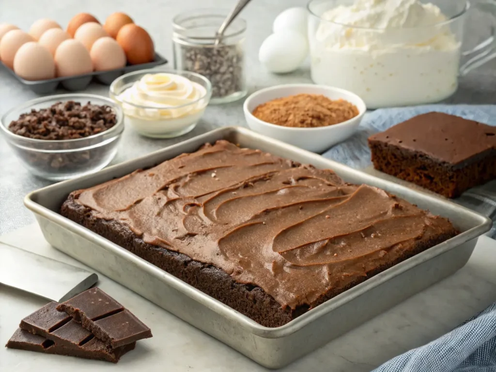 the ultimate chocolate sheet cake with buttermilk