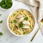 Garlic Parmesan Chicken Pasta