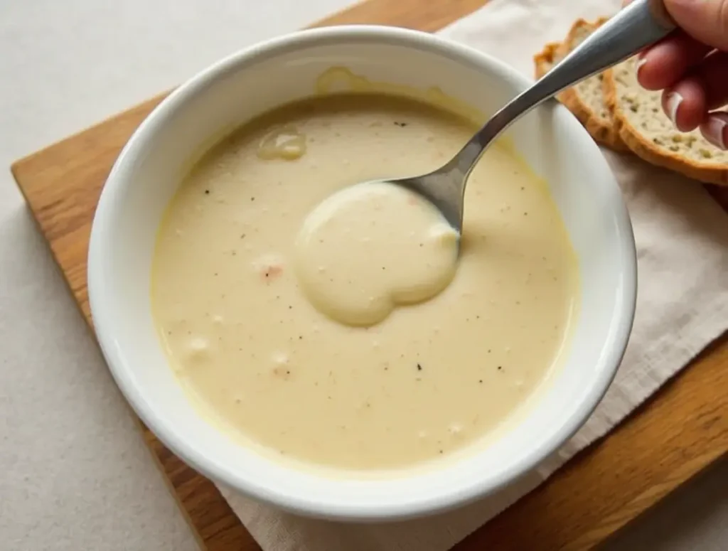 what type of cream do you add to soup