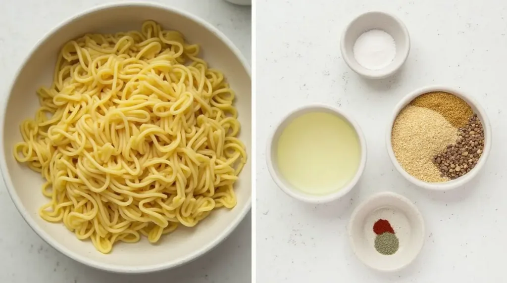 Creamy crack chicken noodle soup in a bowl.