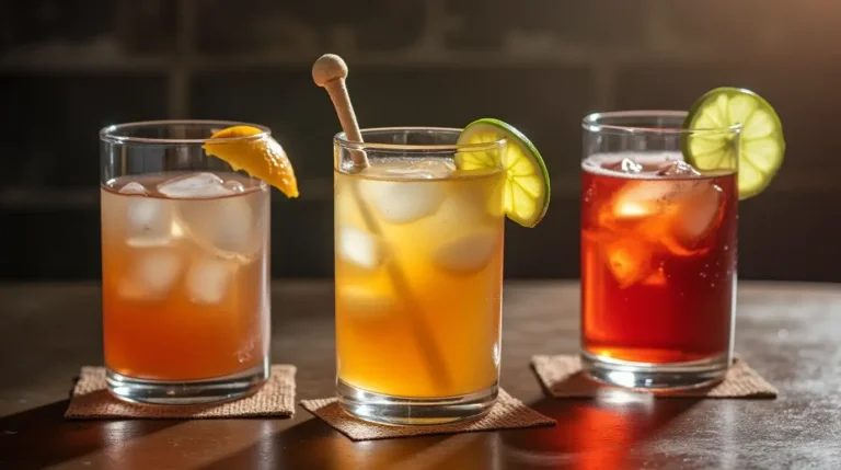 Festive Holiday Mocktails That Dazzle 5 Assortment of colorful holiday mocktails