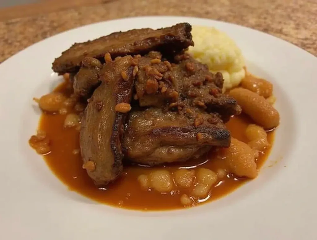 Delicious Italian pot roast with vegetables