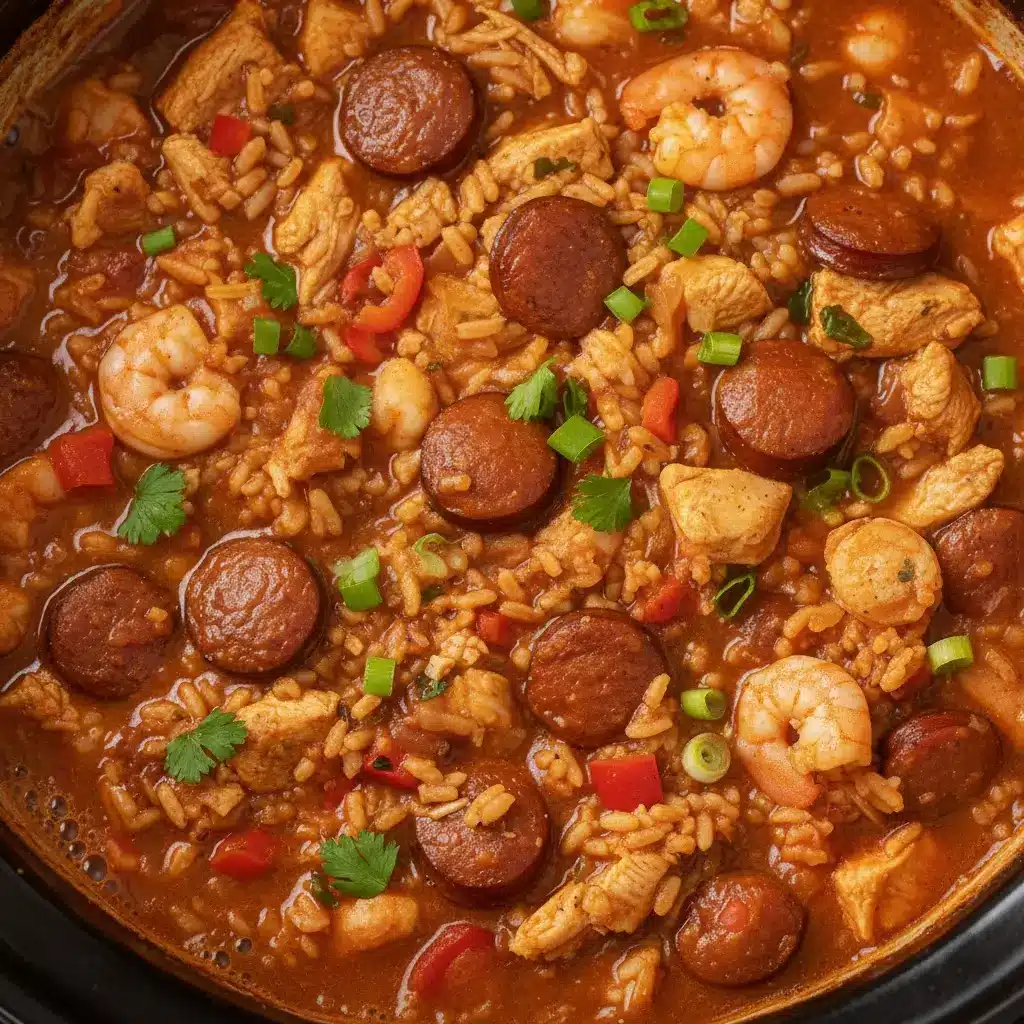 Forgotten Jambalaya Crockpot