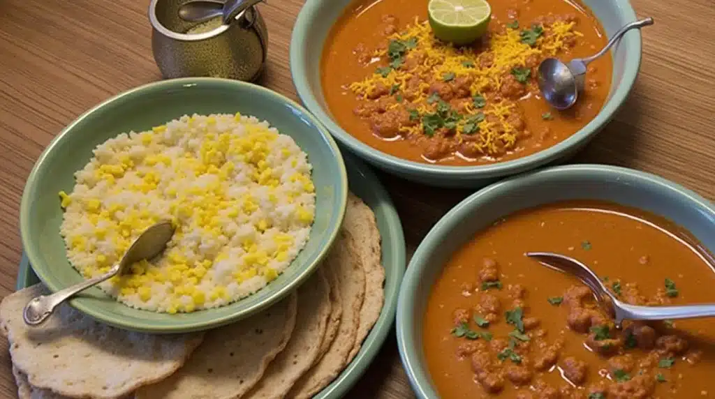 A colorful spread of Mexican recipes including tacos, salsa, and guacamole.