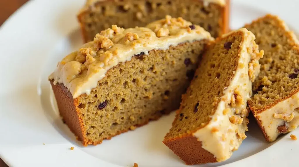 Delicious homemade Texas Carrot Zucchini Cake with cream cheese frosting.