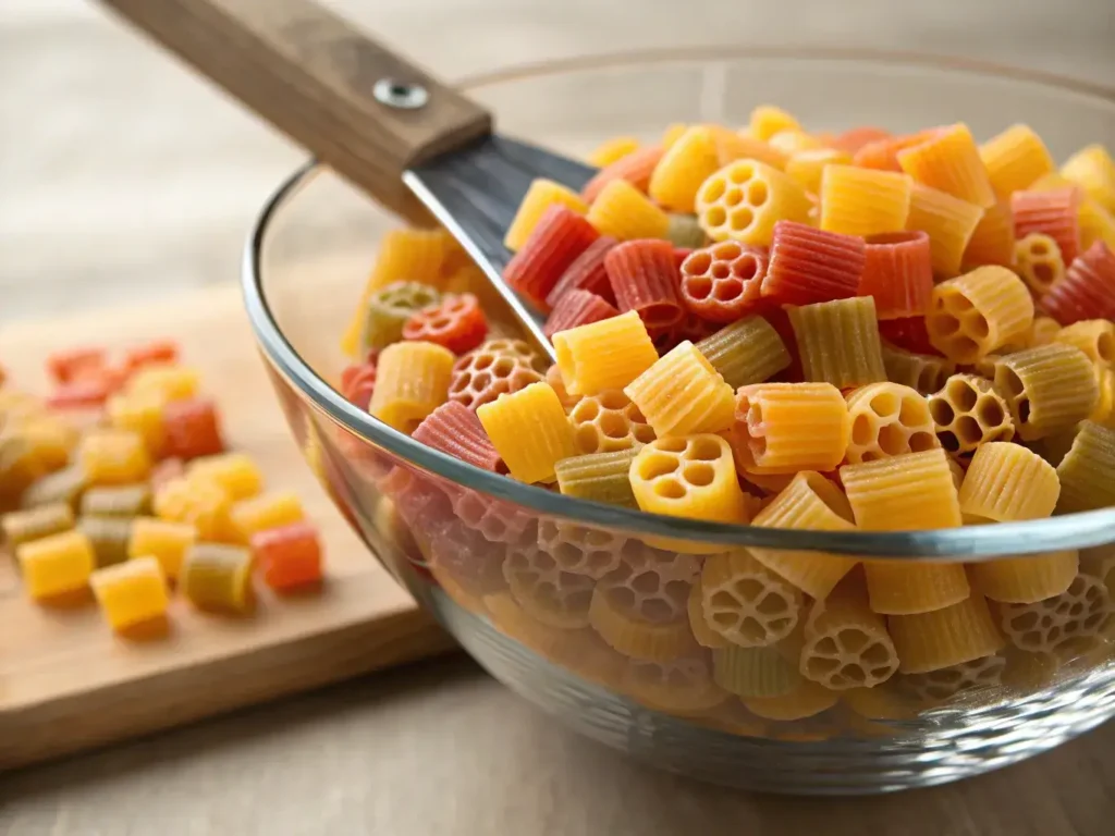 ditalini salad with vegetables