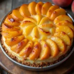peach cobbler cheesecake 4 1