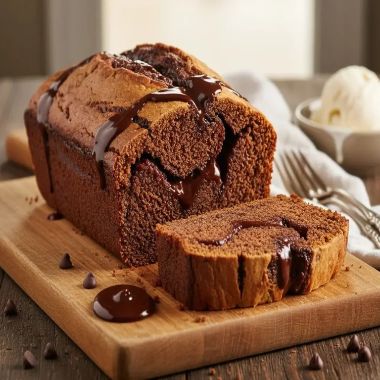 Decadent Hot Fudge Brownie Bread Recipe! 5 Sliced and frozen hot fudge brownie bread ready to eat.