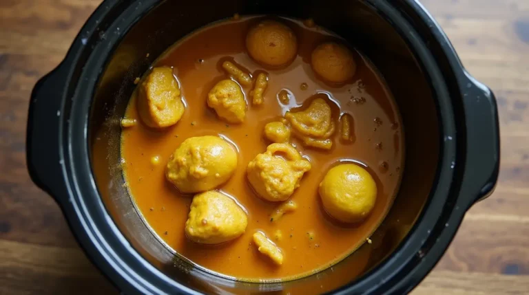 Delicious Leftover Goose Curry Slow Cooker: Effortless Meal 5 Close up of a bowl of leftover goose curry slow cooker.