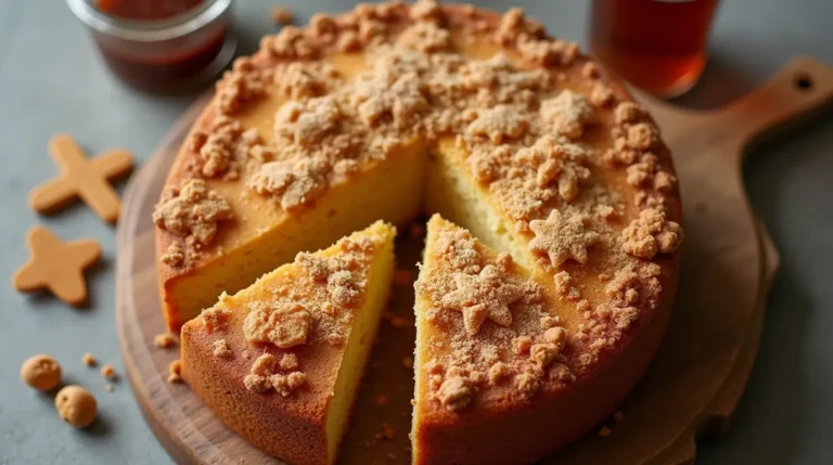Indulge in Decadence: Baking the Ultimate Biscoff Cake! 4 Slice of Biscoff cake