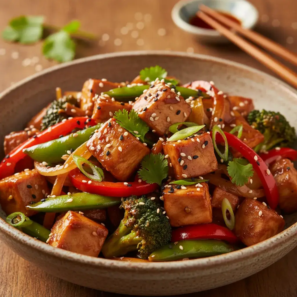 Chicken and veggie stir-fry perfect for Zepbound Diet Plan