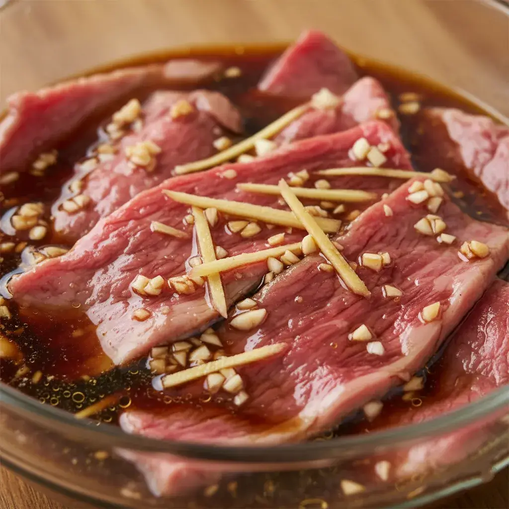 marinating-steak-for-korean-bbq-rice-bowls