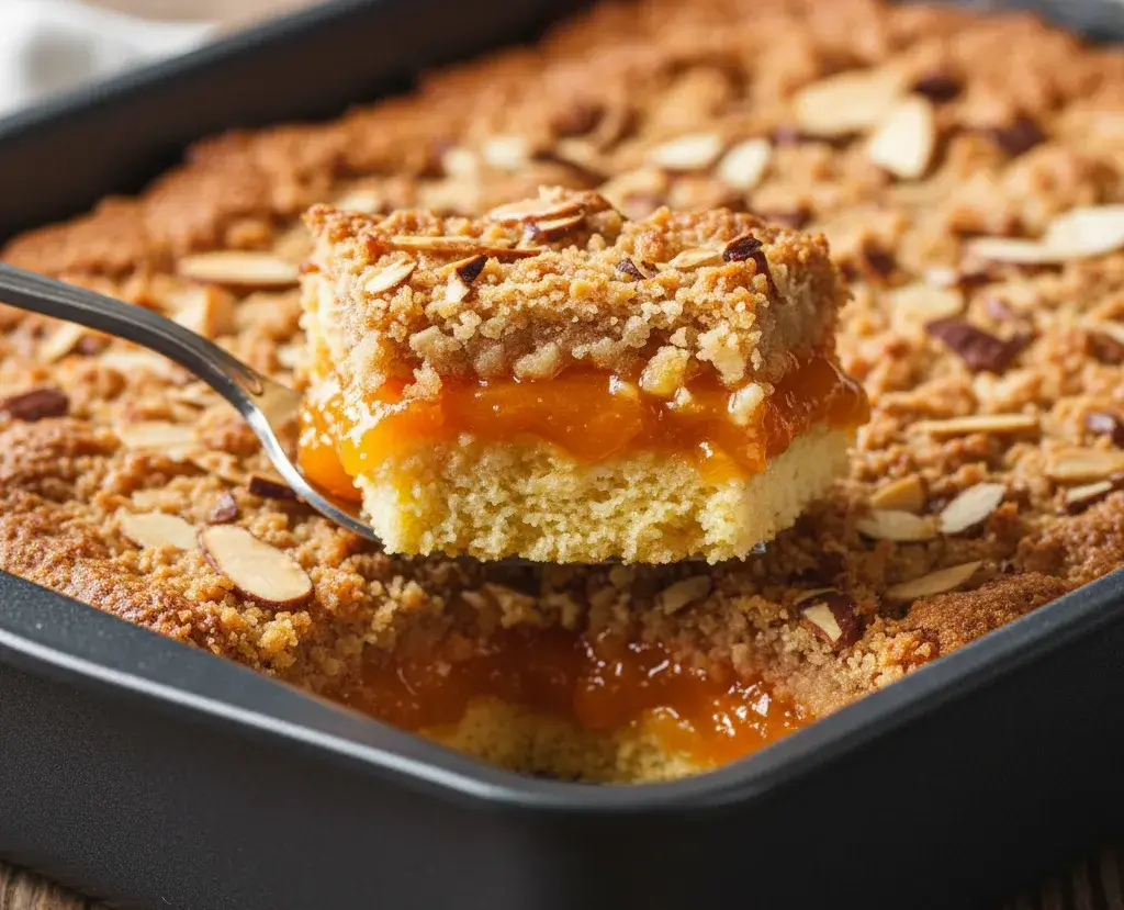 serving-apricot-almond-dump-cake