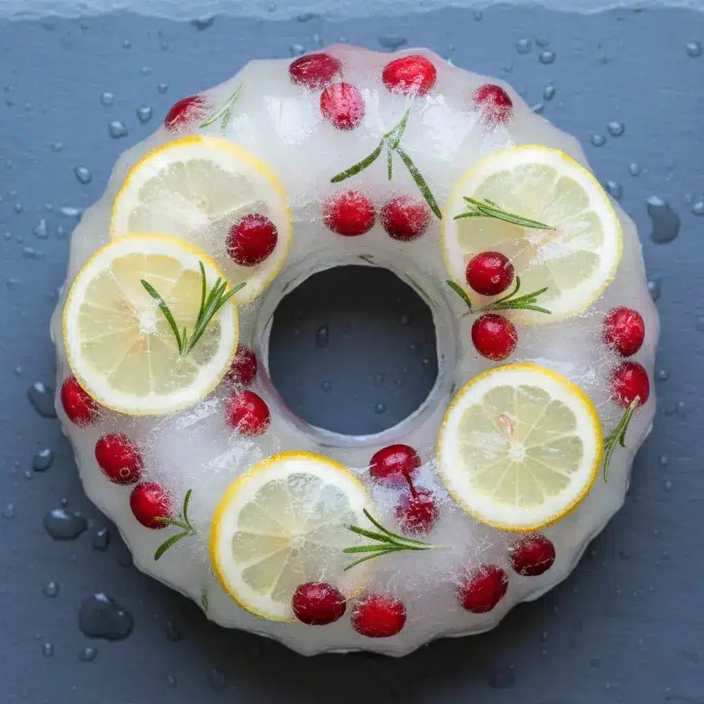 Frostbite Christmas Punch: The Stunningly Easy Holiday Crowd-Pleaser 3 festive ice ring for Frostbite Christmas Punch