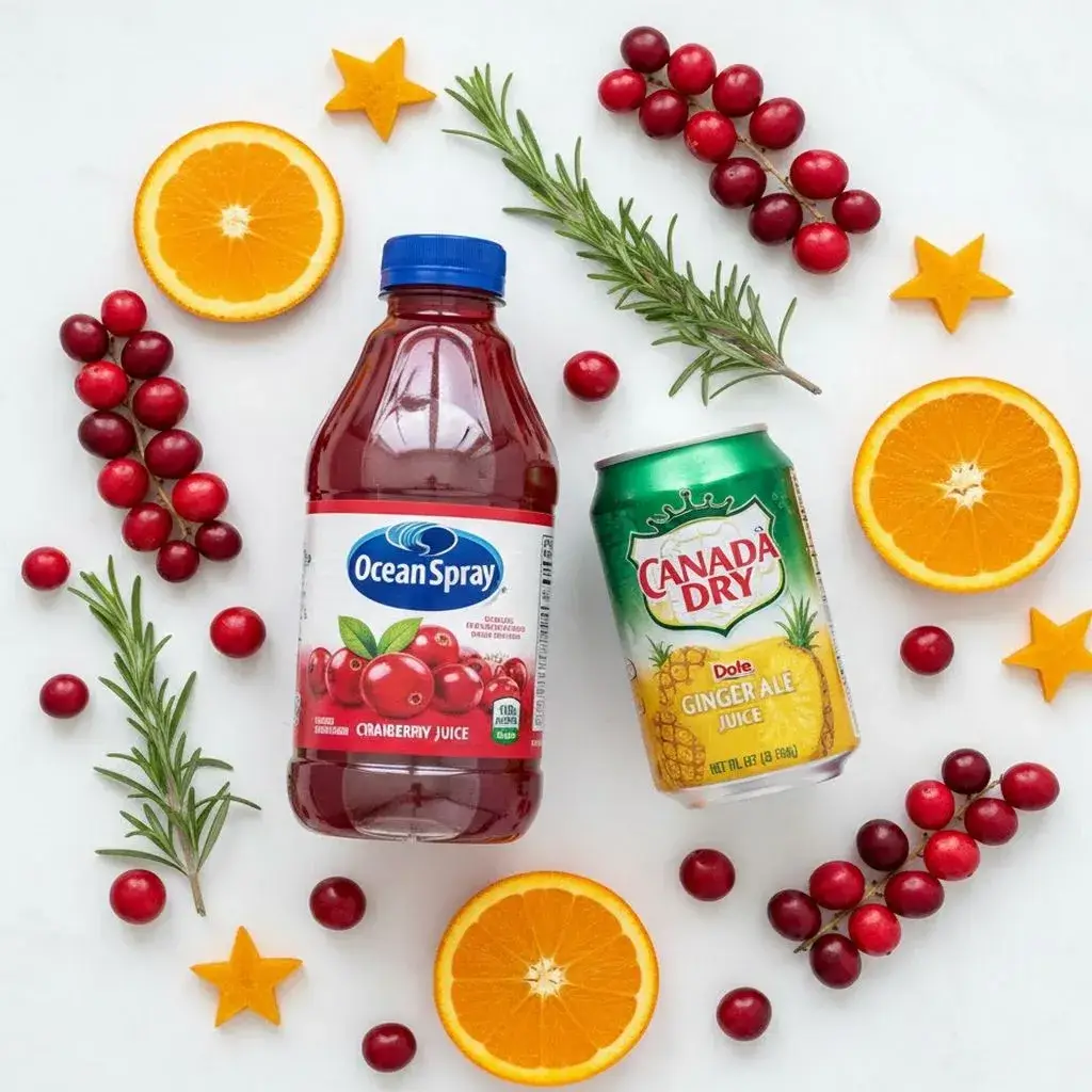 Pineapple Cranberry Christmas Drink 8 three ingredients for easy christmas punch