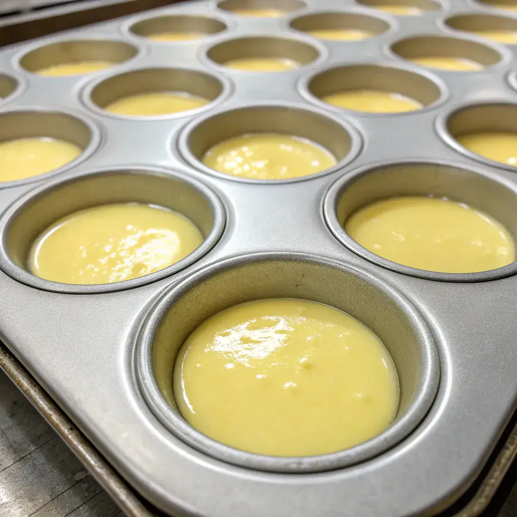 Sheet Pan Breakfast Egg Sandwich: The Ultimate Crowd-Pleasing Morning Feast 9 muffin tin filled with egg mixture for breakfast sandwiches