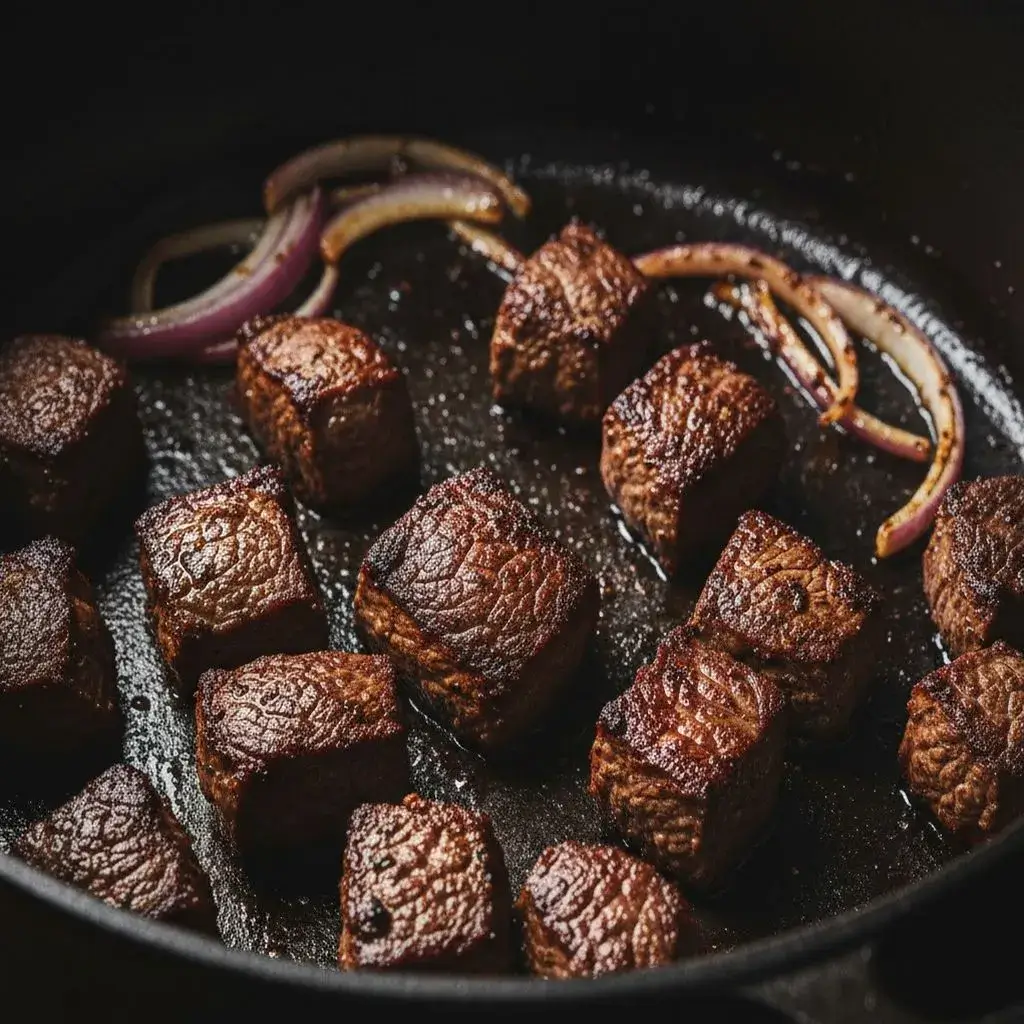 Chili Recipe Without Tomatoes: A Rich, Deeply Flavorful Twist 9 searing beef for tomato free chili