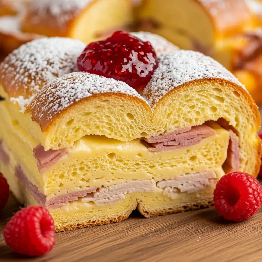 Monte Cristo Breakfast Casserole Recipe: The Ultimate Brunch Showstopper 11 Monte Cristo Breakfast Casserole Recipe slice