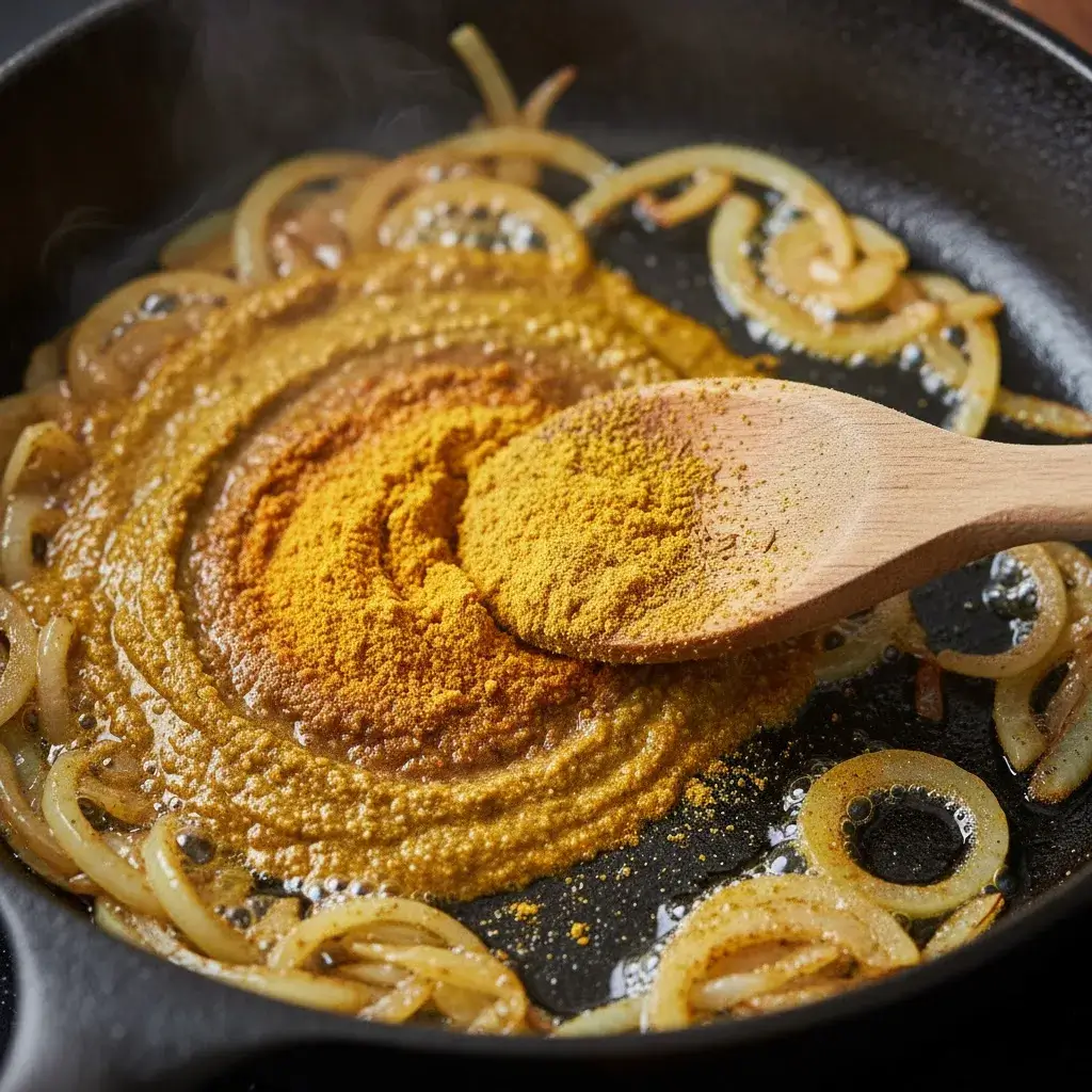 Easy 30-Minute Sweet Potato Chickpea Curry 8 blooming spices for easy chickpea curry