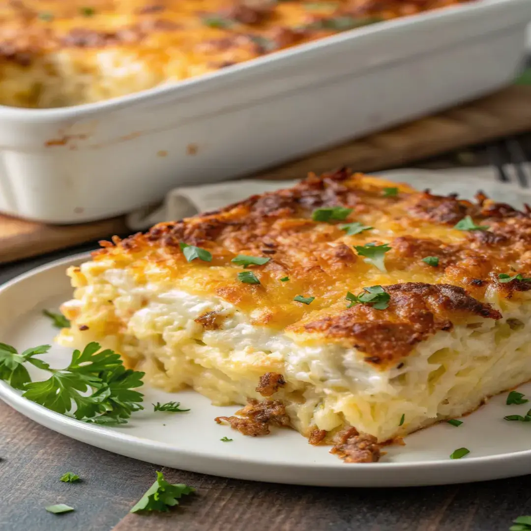 Classic Breakfast Hashbrown Casserole