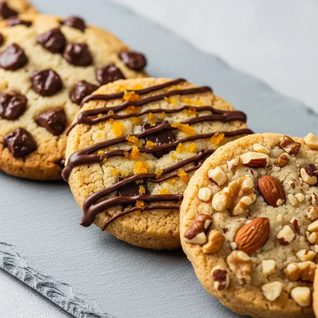 Chocolate Chip Shortbread Cookies 9 variations of chocolate chip shortbread cookies