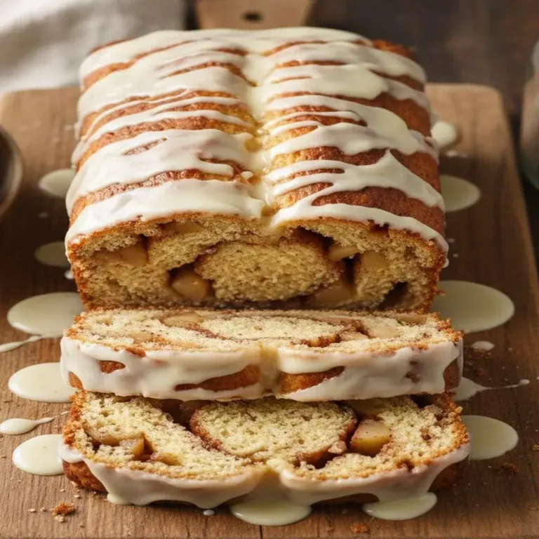 Easy Amish Apple Fritter Bread: Your Best No-Yeast, One-Bowl Wonder 6 easy-amish-apple-fritter-bread-sliced-loaf
