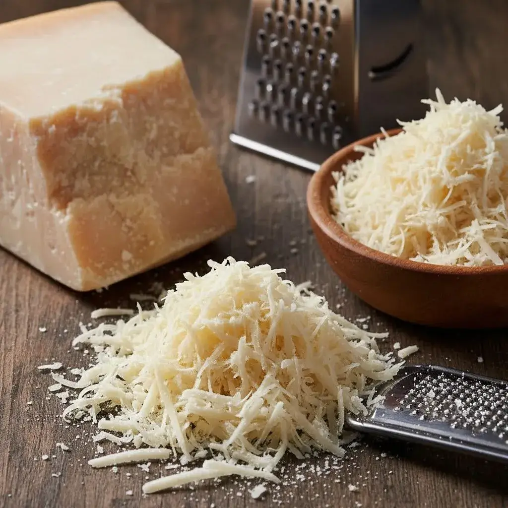 Garlic Butter Steak with Parmesan Cream Sauce: The Best 3 Steps 11 fresh-grated-parmesan-cheese-for-cream-sauce