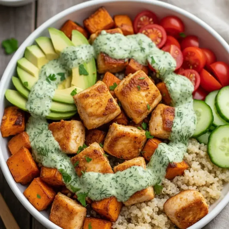 Healthy Chicken & Sweet Potato Bowls 6 vibrant-healthy-chicken-sweet-potato-bowl