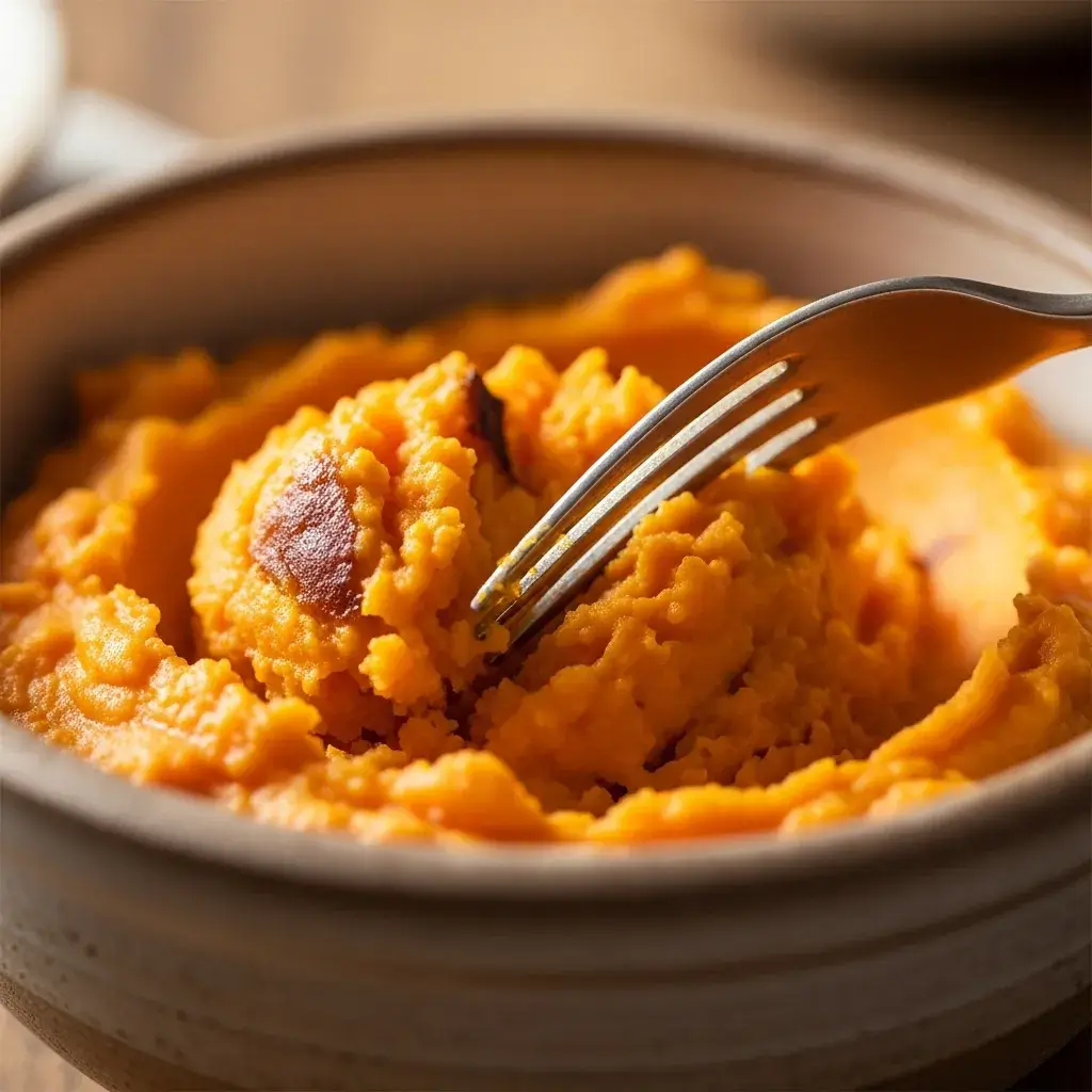 Sweet Potato Pancake Recipe 7 mashing-sweet-potato-for-pancake-recipe