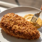 Pretzel Chicken with Mustard-Cheddar Sauce: The Best Crispy Baked Dinner 6 crispy-pretzel-chicken-with-mustard-cheddar-sauce