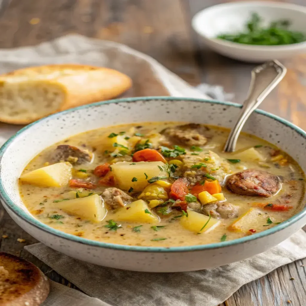 Sausage Potato and Corn Chowder 10 Sausage-and-Potato-Chowder