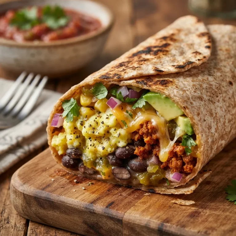 The Southwest Breakfast Burrito Recipe That Will Transform Your Mornings 5 High-Protein Breakfast Burritos (Easy Freezer Meal Prep!)